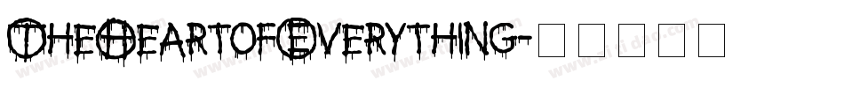 TheHeartofEverything字体转换