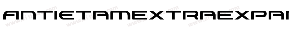 AntietamExtraExpanded-BM1V字体转换