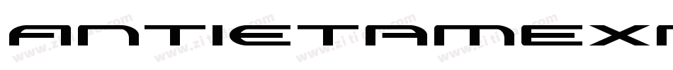 AntietamExpandedItalic-VZMy字体转换