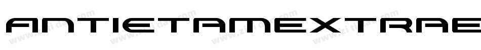 AntietamExtraExpanded-BM1V字体转换