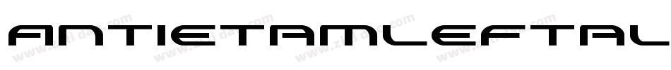 AntietamLeftalic-zag1字体转换