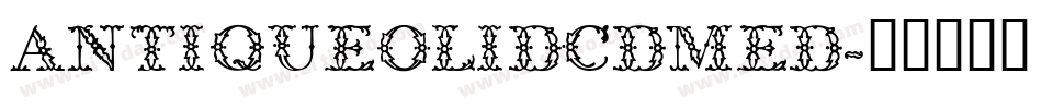 AntiqueOliDCDMed字体转换
