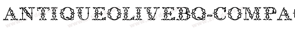 AntiqueOliveBQ-Compact字体转换
