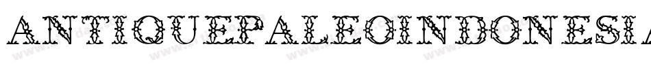 AntiquePaleoindonesiaRegular-B7OG字体转换
