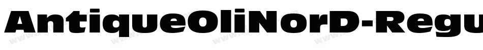 AntiqueOliNorD-Regu字体转换