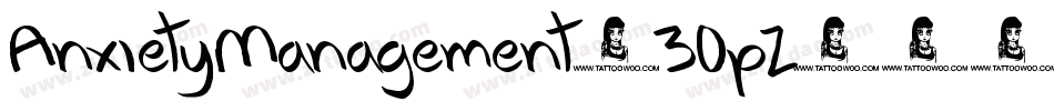AnxietyManagement-30pZ字体转换