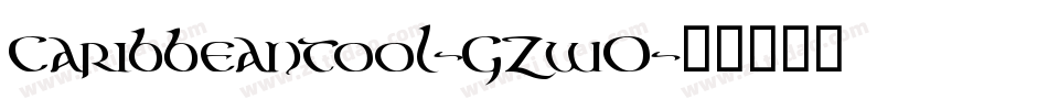 Caribbeantool-GZwO字体转换