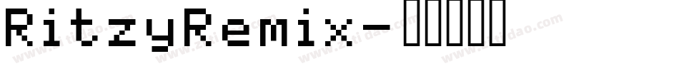 RitzyRemix字体转换