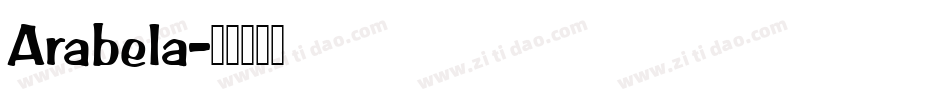Arabela字体转换