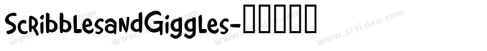 ScribblesandGiggles字体转换