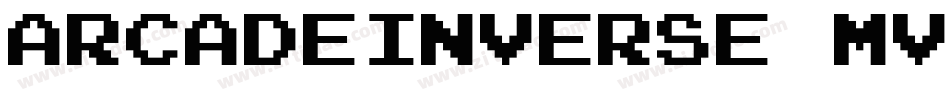 ArcadeInverse-mvLx字体转换