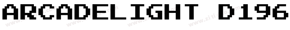 ArcadeLight-d196字体转换