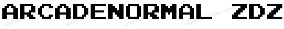 ArcadeNormal-ZDZ字体转换