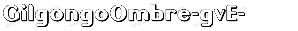 GilgongoOmbre-gvE字体转换
