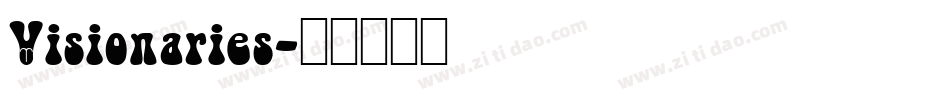 Visionaries字体转换