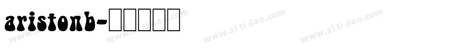 aristonb字体转换