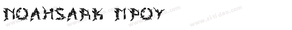 NoahsArk-MpOY字体转换