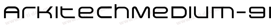 ArkitechMedium-9mn7字体转换