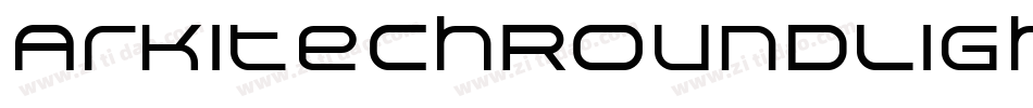 ArkitechRoundLight-ZqDl字体转换