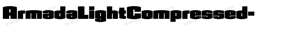 ArmadaLightCompressed字体转换