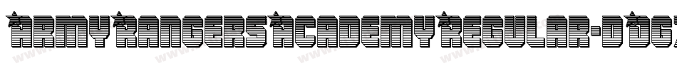 ArmyRangersAcademyRegular-dDg7字体转换