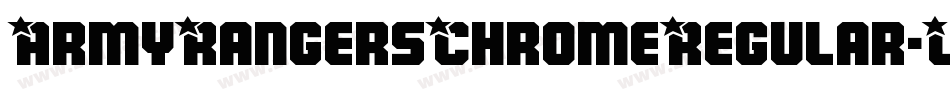 ArmyRangersChromeRegular-LMq4字体转换