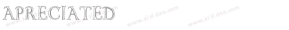 Apreciated字体转换