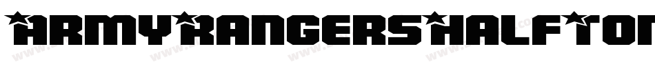 ArmyRangersHalfToneRegular-Ovp3字体转换