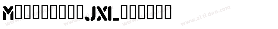 Mystyle-vJXL字体转换