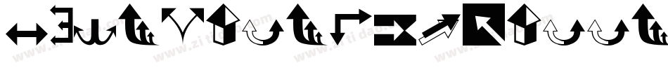 Imbecile3D-Filled字体转换