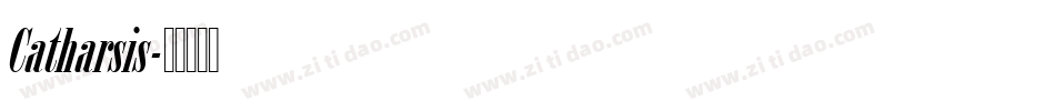 Catharsis字体转换