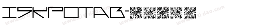 iskpotab字体转换