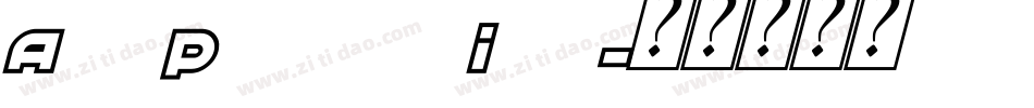 AstralProjectionsItalic字体转换