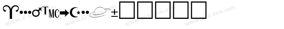 AstroOblique字体转换