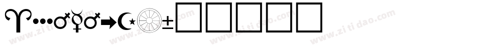 AstroSolid字体转换