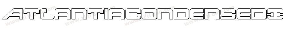 AtlantiaCondensedItalic-1KEj字体转换