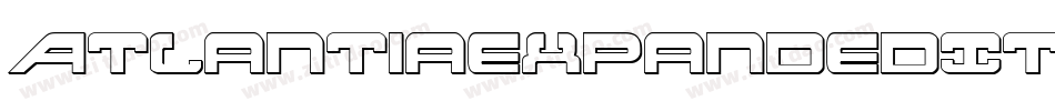 AtlantiaExpandedItalic-6m4o字体转换