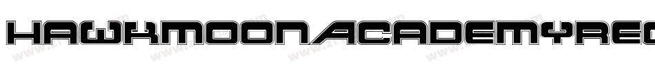 HawkmoonAcademyRegular-Jo9o字体转换