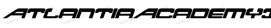 AtlantiaAcademyItalic-Y6Jy字体转换
