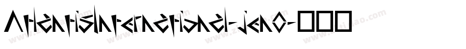 AtlantisInternational-jen0字体转换