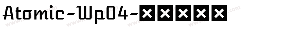 Atomic-WpO4字体转换