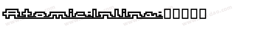 Atomic-Inline字体转换
