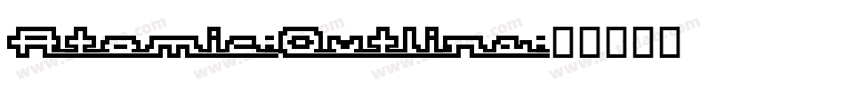 Atomic-Outline字体转换