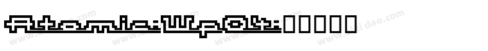 Atomic-WpO4字体转换