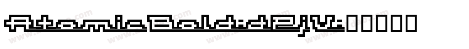 AtomicBold-dPjV字体转换