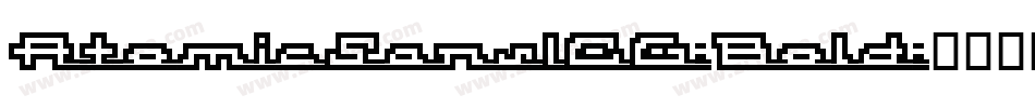 AtomicSansICG-Bold字体转换