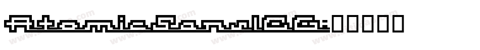 AtomicSansICG字体转换