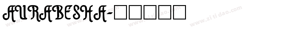 AURABESHA字体转换