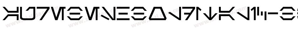 AurebeshBoldItalic-B3Ol字体转换