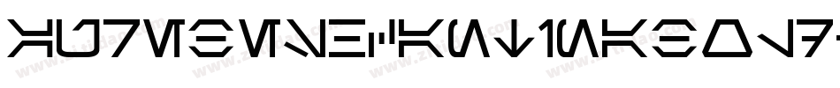 AurebeshCantinaBold-3rrX字体转换